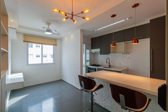 Apartamento para alugar com 1 quarto, 35m² em Barra Funda, São Paulo