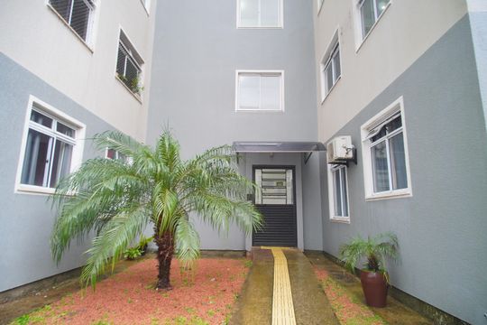 Fachada do bloco de apartamento à venda com 2 quartos, 51m² em Diehl, Novo Hamburgo