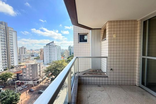 Varanda da Sala de apartamento para alugar com 2 quartos, 71m² em Santa Efigênia, Belo Horizonte
