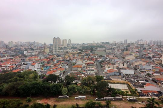 Quarto 1 Vista  de apartamento à venda com 2 quartos, 58m² em Baeta Neves, São Bernardo do Campo