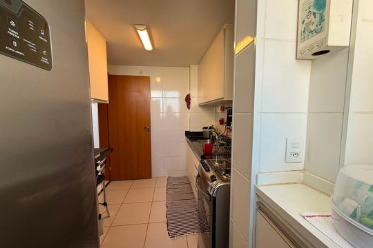 Cozinha  de apartamento à venda com 2 quartos, 126m² em Alípio de Melo, Belo Horizonte