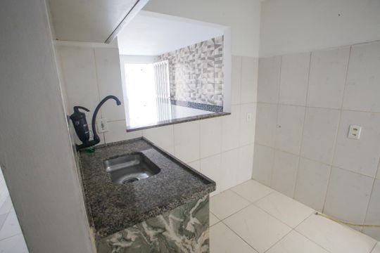 Cozinha de casa para alugar com 1 quarto, 50m² em Jacarepaguá, Rio de Janeiro