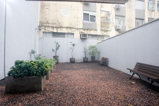 Área Comum - Espaço Pet de apartamento à venda com 2 quartos, 45m² em Centro Histórico, Porto Alegre