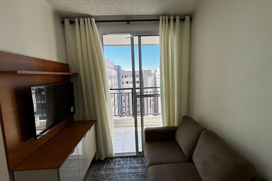 Sala - Sala de Jantar de apartamento para alugar com 2 quartos, 42m² em Jardim, Santo André