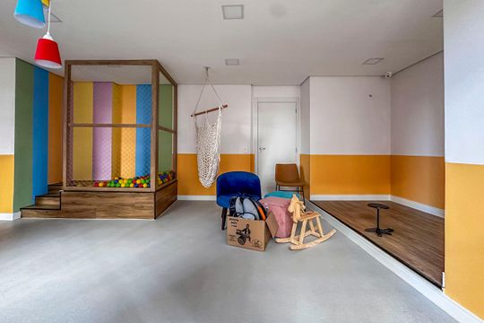Brinquedoteca de apartamento para alugar com 2 quartos, 42m² em Jardim, Santo André