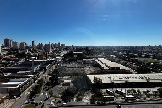 Quarto 1 Vista de apartamento para alugar com 2 quartos, 42m² em Jardim, Santo André