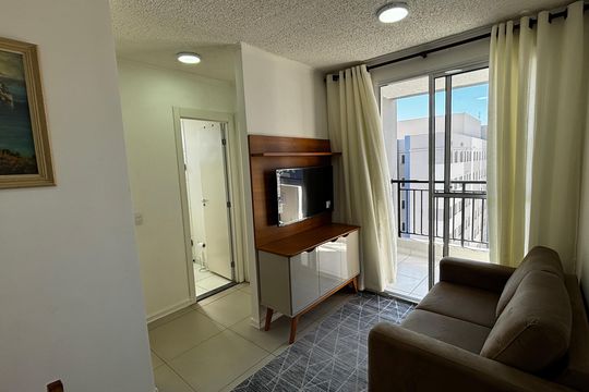 Sala - Sala de Jantar de apartamento para alugar com 2 quartos, 42m² em Jardim, Santo André