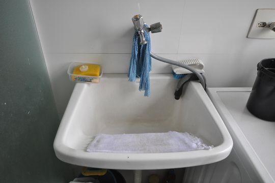 Área de Serviço de apartamento à venda com 2 quartos, 49m² em Parque Novo Mundo, São Paulo