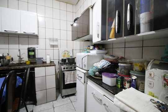 Cozinha de casa à venda com 2 quartos, 54m² em Taquara, Rio de Janeiro