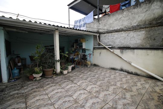 Terraço de casa à venda com 2 quartos, 54m² em Taquara, Rio de Janeiro