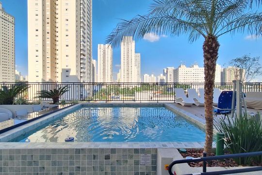 Área comum - Piscina de kitnet/studio à venda com 1 quarto, 24m² em Vila Leopoldina, São Paulo