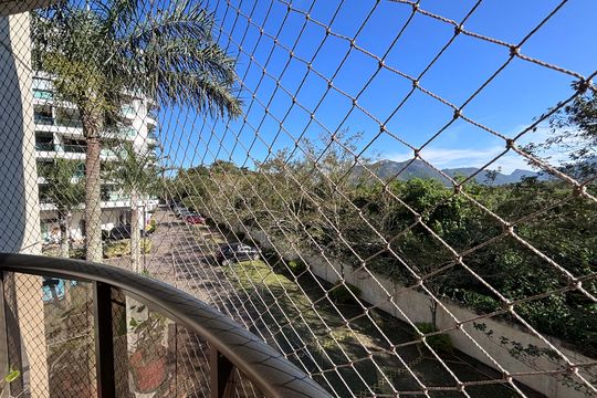 Varanda do quarto 3 de apartamento para alugar com 3 quartos, 93m² em Recreio dos Bandeirantes, Rio de Janeiro
