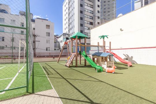 Área comum de apartamento à venda com 3 quartos, 90m² em Grajaú, Belo Horizonte
