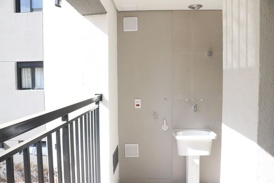 Varanda de apartamento à venda com 2 quartos, 41m² em Barra Funda, São Paulo