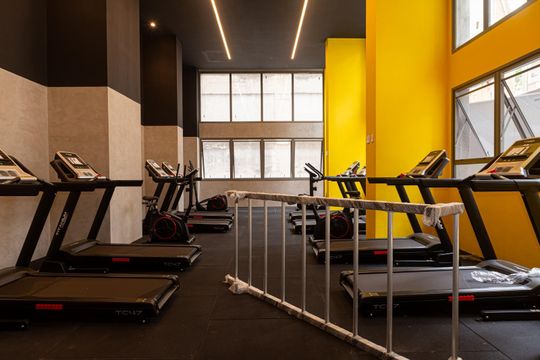Área comum - Academia de kitnet/studio para alugar com 1 quarto, 25m² em Bela Vista, São Paulo