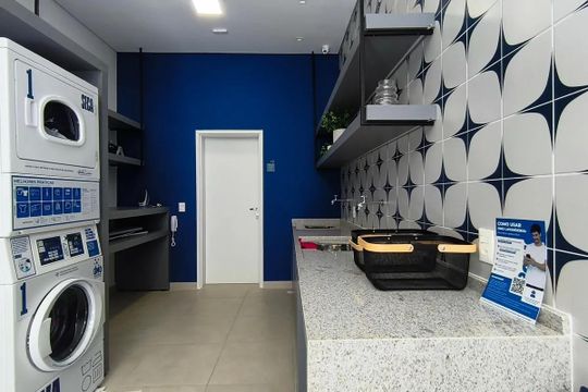 Área comum - Lavanderia de apartamento à venda com 1 quarto, 30m² em Liberdade, São Paulo