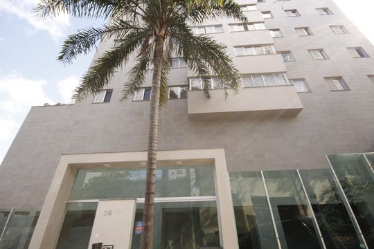 fachada de apartamento para alugar com 3 quartos, 74m² em Liberdade, Belo Horizonte