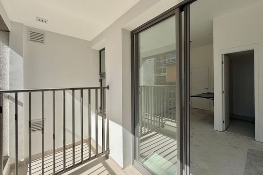 Sacada de kitnet/studio para alugar com 1 quarto, 25m² em Itaim Bibi, São Paulo
