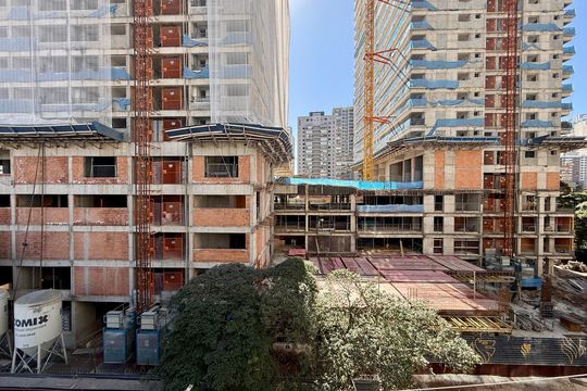 Vista  de kitnet/studio para alugar com 1 quarto, 26m² em Itaim Bibi, São Paulo