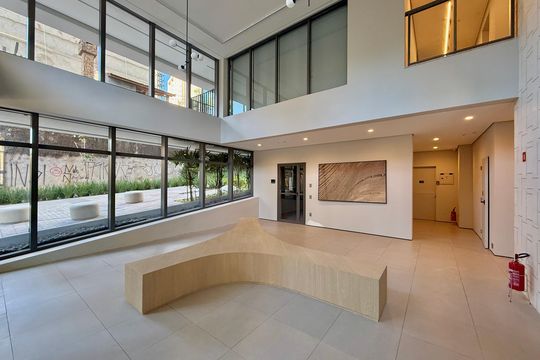 Hall Social Bloco  de kitnet/studio para alugar com 1 quarto, 26m² em Itaim Bibi, São Paulo