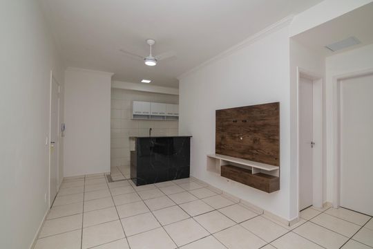 Sala de apartamento para alugar com 2 quartos, 54m² em Jardim das Colinas, Hortolândia
