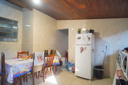 Cozinha de casa à venda com 2 quartos, 80m² em Campina, São Leopoldo