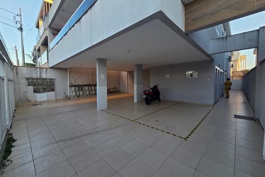 Garagem de casa de condomínio para alugar com 2 quartos, 70m² em Vila Assuncao, Praia Grande