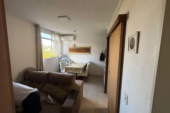Sala de apartamento à venda com 2 quartos, 48m² em Nova Gameleira, Belo Horizonte