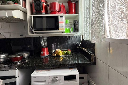 Área de Serviço de apartamento à venda com 2 quartos, 48m² em Nova Gameleira, Belo Horizonte