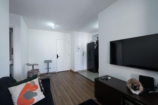 Sala de apartamento à venda com 2 quartos, 61m² em Vila Dom Pedro I, São Paulo