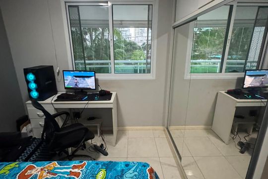 Quarto 2 de apartamento para alugar com 2 quartos, 112m² em Barra da Tijuca, Rio de Janeiro