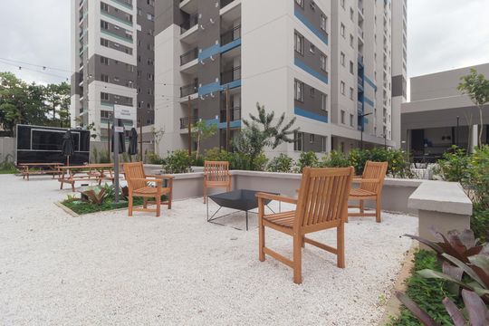 Área comum de apartamento para alugar com 2 quartos, 35m² em Mooca, São Paulo