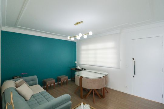 Sala de apartamento à venda com 2 quartos, 58m² em Vila Bianca, São Paulo