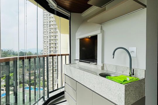 Churrasqueira de apartamento para alugar com 4 quartos, 111m² em Alphaville Industrial, Barueri