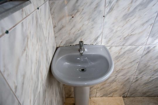 Banheiro de casa para alugar com 1 quarto, 60m² em Conceição, Diadema