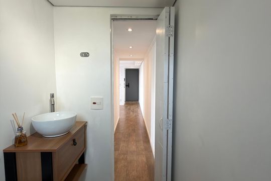 Banheiro Social de apartamento à venda com 2 quartos, 54m² em Santa Terezinha, São Bernardo do Campo