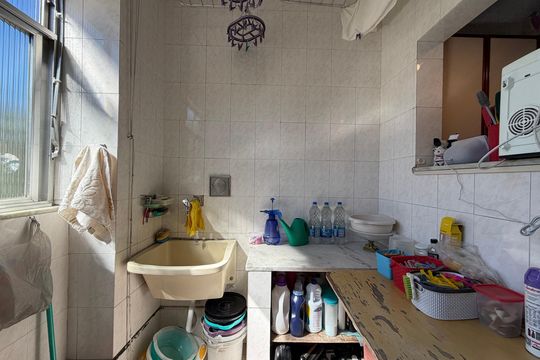 Área de serviço de apartamento à venda com 3 quartos, 104m² em Taquara, Rio de Janeiro