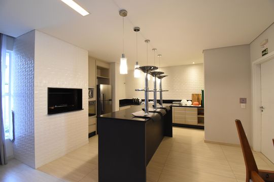 Área comum de apartamento à venda com 3 quartos, 93m² em Mercês, Curitiba