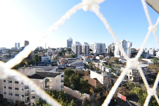Vista da Sala de apartamento à venda com 3 quartos, 93m² em Mercês, Curitiba