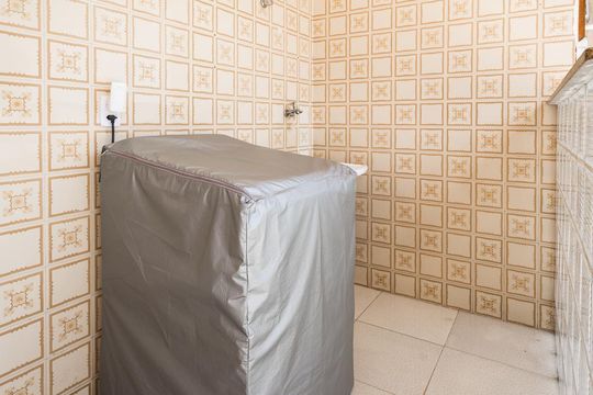Área de serviço de apartamento para alugar com 2 quartos, 254m² em Curicica, Rio de Janeiro