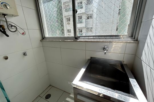 Área de Serviço de apartamento à venda com 2 quartos, 53m² em Engenho de Dentro, Rio de Janeiro