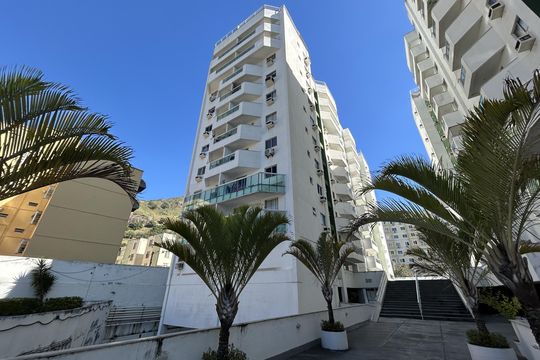 Fachada do bloco de apartamento à venda com 2 quartos, 53m² em Engenho de Dentro, Rio de Janeiro