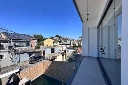 Suíte 1 - Varanda de casa de condomínio para alugar com 3 quartos, 227m² em Vargem Pequena, Rio de Janeiro