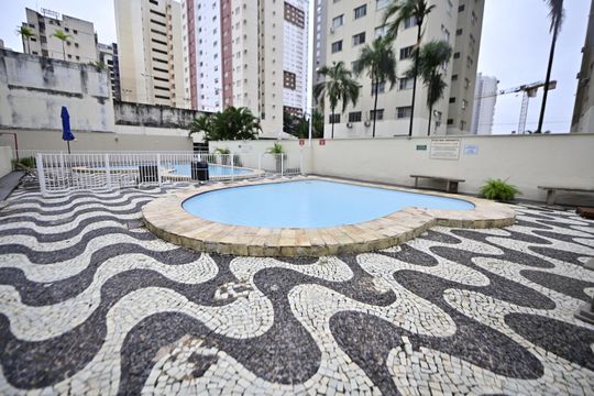 Área comum de apartamento à venda com 2 quartos, 56m² em Setor Bueno, Goiânia