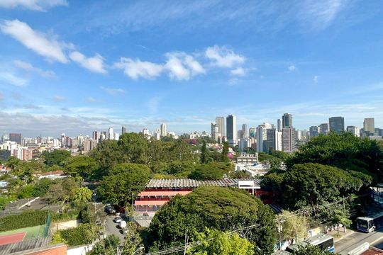 Vista da Varanda de apartamento para alugar com 4 quartos, 163m² em Pinheiros, São Paulo