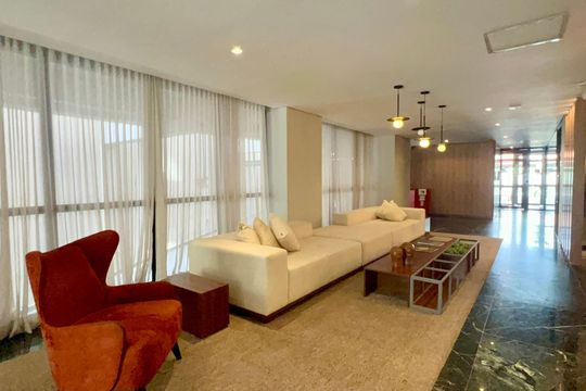 Hall de entrada de apartamento para alugar com 4 quartos, 163m² em Pinheiros, São Paulo
