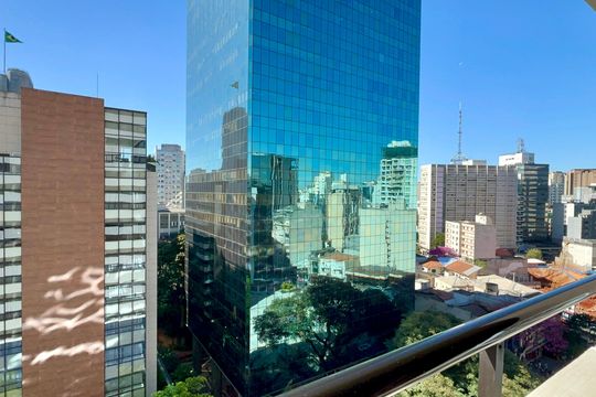 Varanda de kitnet/studio para alugar com 1 quarto, 30m² em Vila Mariana, São Paulo