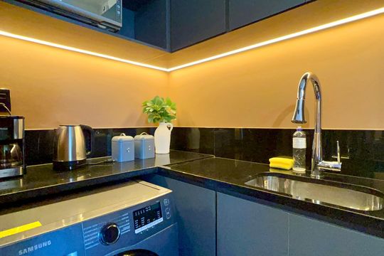 Cozinha - Armários de kitnet/studio para alugar com 1 quarto, 30m² em Vila Mariana, São Paulo