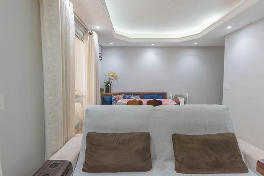 Sala de apartamento à venda com 3 quartos, 87m² em Vila Progresso, Campinas