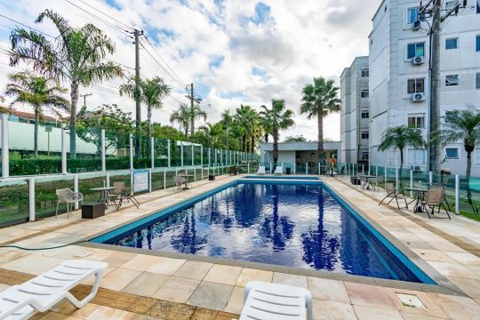 Área externa de apartamento para alugar com 2 quartos, 44m² em São José, Canoas